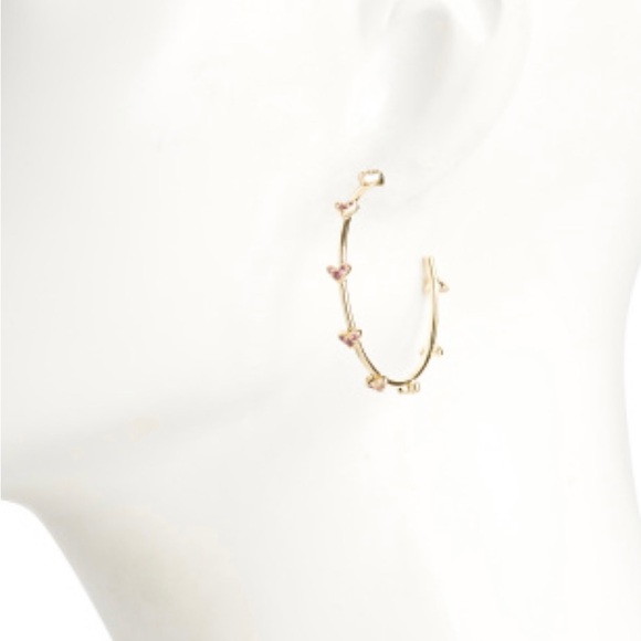 NWT Kendra Scott Haven Heart Earrings - Picture 2 of 8
